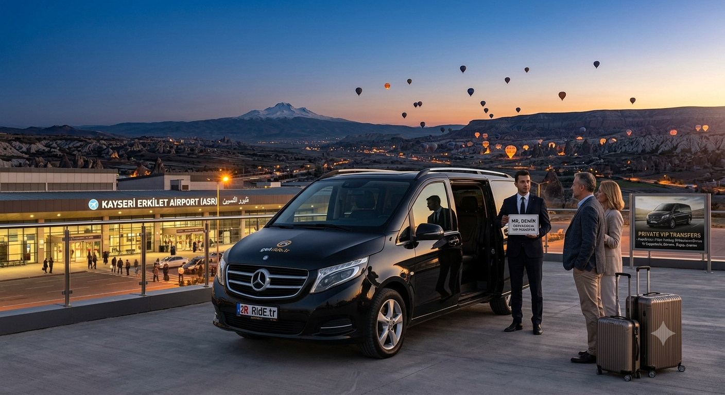 Kayseri Airport (ASR) Private VIP Transfers – Luxury Chauffeur Service by getride.tr