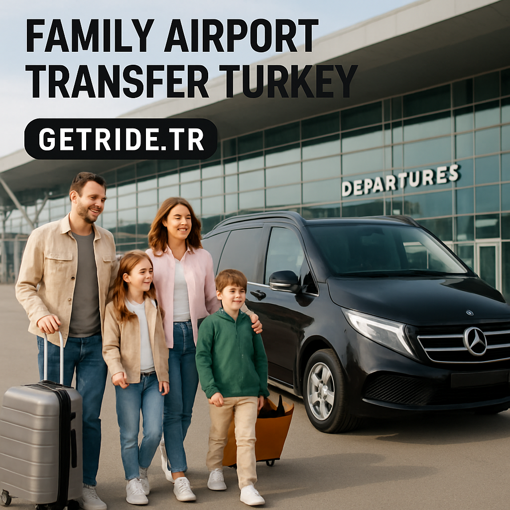 Family Airport Transfer in Turkey | Comfortable & Private Rides with Getride.tr